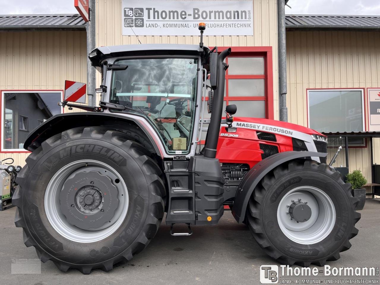 Traktor del tipo Massey Ferguson MF 8S.305 Dyna-VT EXCLUSIVE, Mietmaschine In Prüm (Immagine 7)