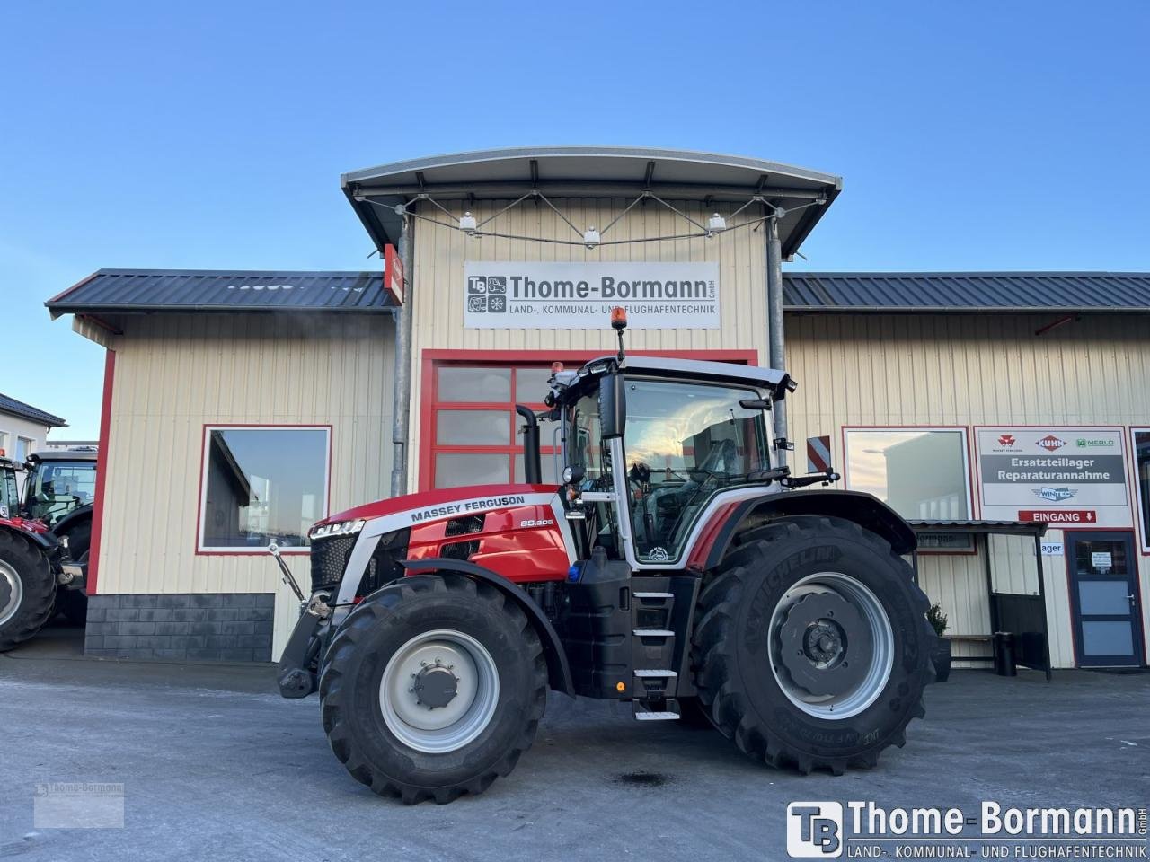 Traktor του τύπου Massey Ferguson MF 8S.305 Dyna-VT Exclusive, Neumaschine σε Prüm (Φωτογραφία 1)