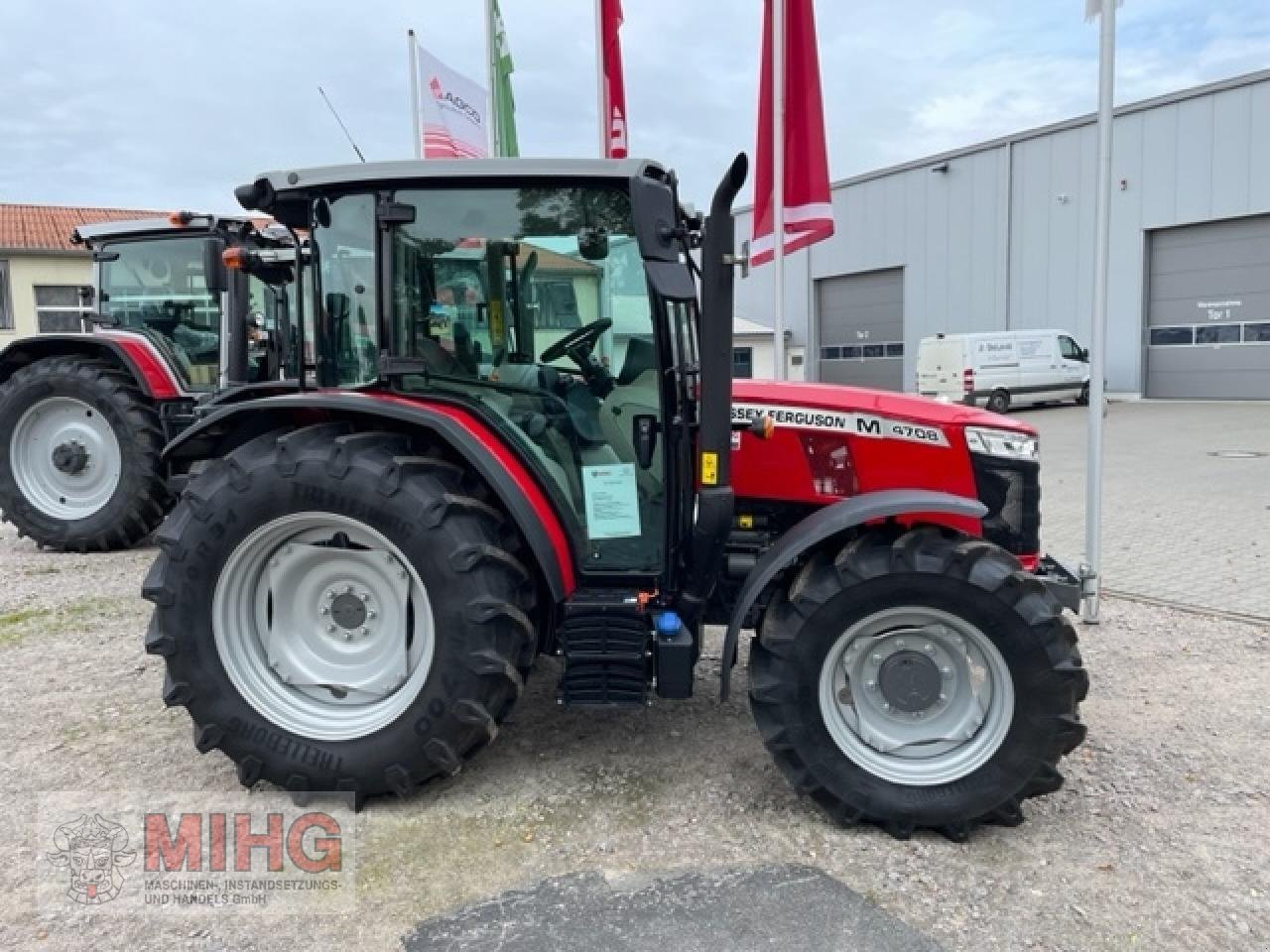 Traktor del tipo Massey Ferguson MF4708ES-402, Gebrauchtmaschine en Dummerstorf OT Petschow (Imagen 3)