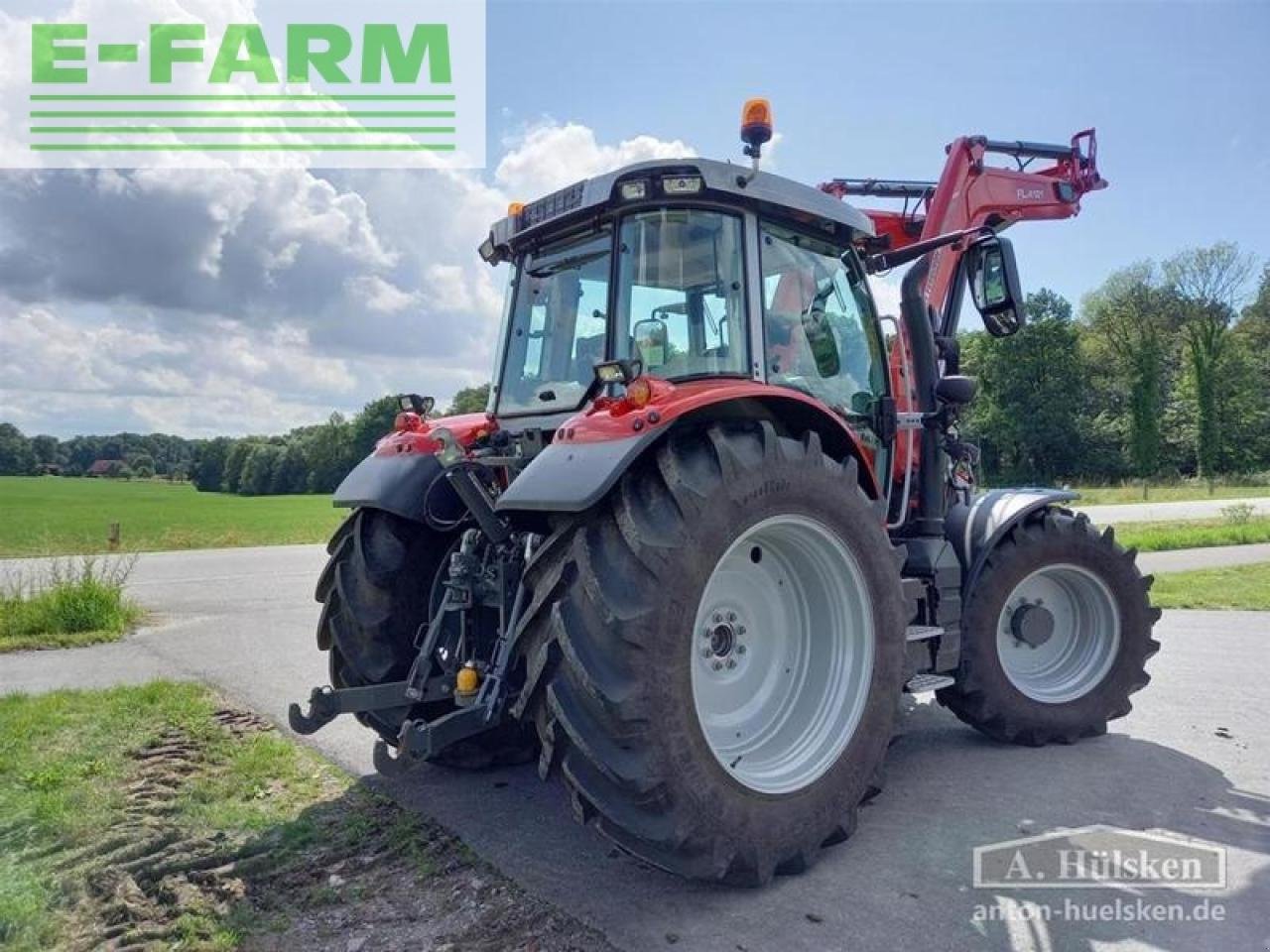 Traktor van het type Massey Ferguson mf5s.145 dyna-6 exclusive mit frontlader, fkh, fzw, Gebrauchtmaschine in ROSENDAHL (Foto 5)