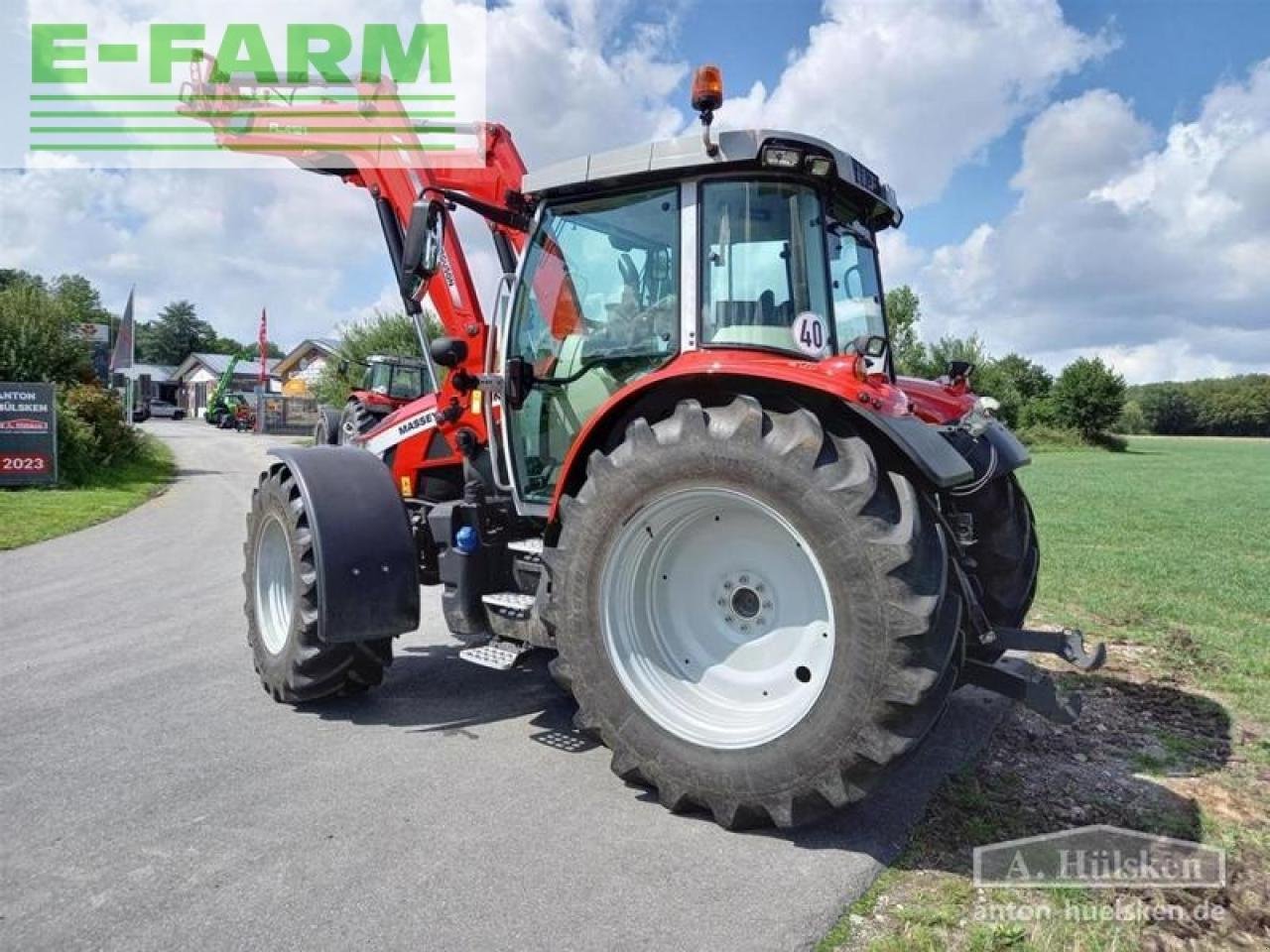 Traktor Türe ait Massey Ferguson mf5s.145 dyna-6 exclusive mit frontlader, fkh, fzw, Gebrauchtmaschine içinde ROSENDAHL (resim 9)