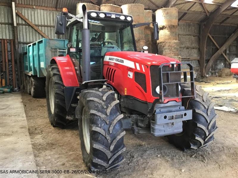 Traktor del tipo Massey Ferguson MF6480 ELITE, Gebrauchtmaschine In LANDIVISIAU (Immagine 2)