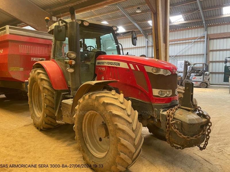 Traktor del tipo Massey Ferguson MF7715, Gebrauchtmaschine en LANDIVISIAU (Imagen 2)