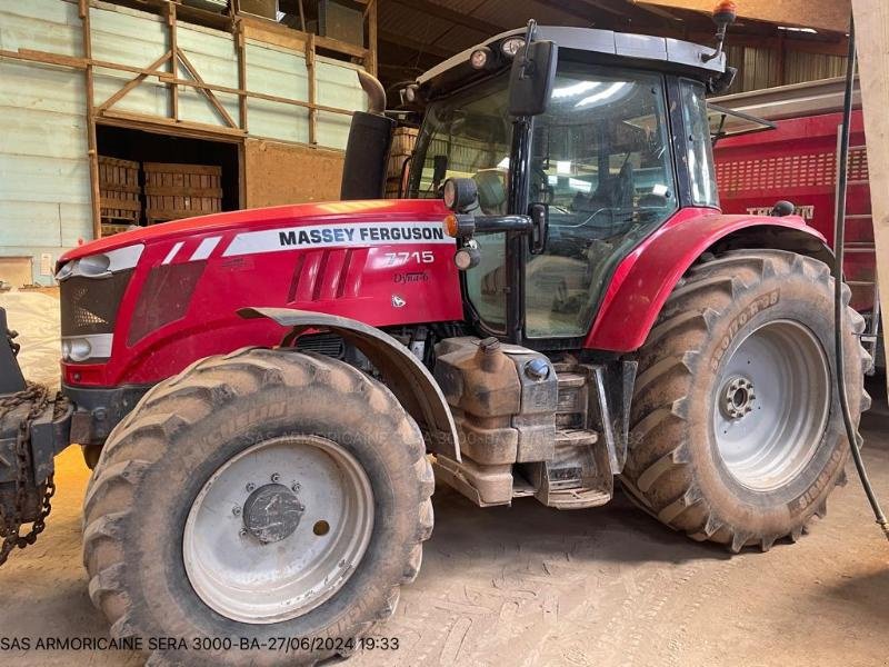 Traktor del tipo Massey Ferguson MF7715, Gebrauchtmaschine en LANDIVISIAU (Imagen 1)