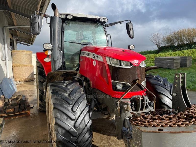 Traktor typu Massey Ferguson MF7716S, Gebrauchtmaschine w LANDIVISIAU (Zdjęcie 2)