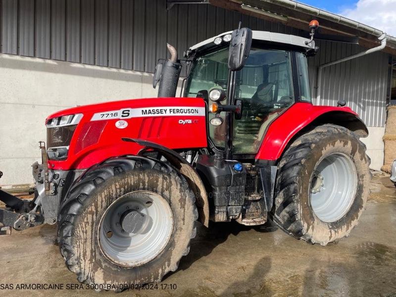 Traktor del tipo Massey Ferguson MF7716S, Gebrauchtmaschine en LANDIVISIAU (Imagen 1)