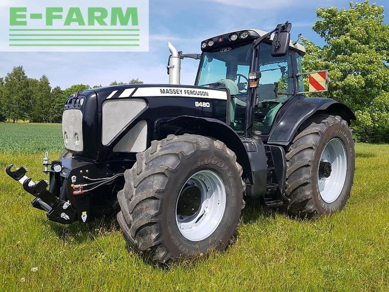 Traktor Türe ait Massey Ferguson mf8480, Gebrauchtmaschine içinde EIXEN (resim 8)