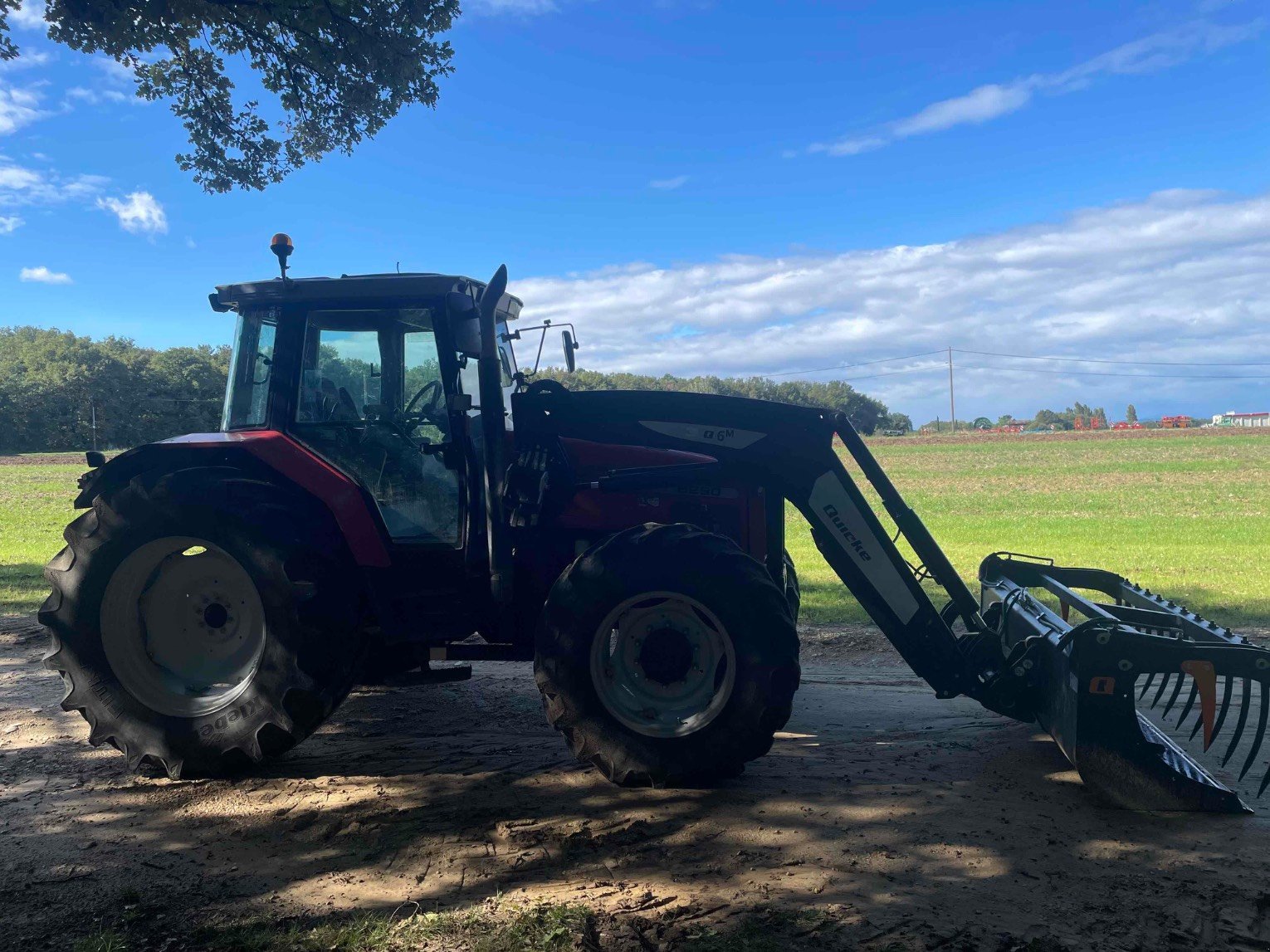 Traktor Türe ait Massey Ferguson Tracteur agricole 6290 . Massey Ferguson, Gebrauchtmaschine içinde ROYNAC (resim 4)