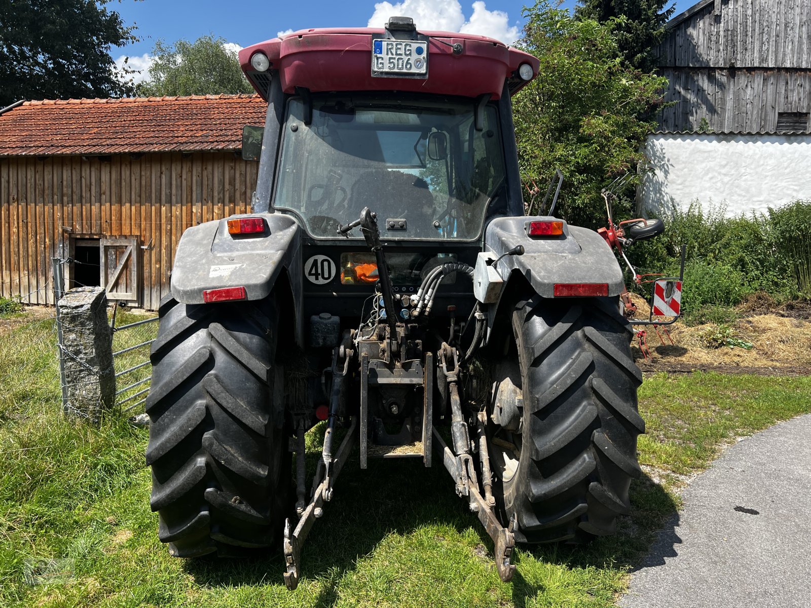 Traktor Türe ait McCormick C 100 max, Gebrauchtmaschine içinde Regen (resim 6)