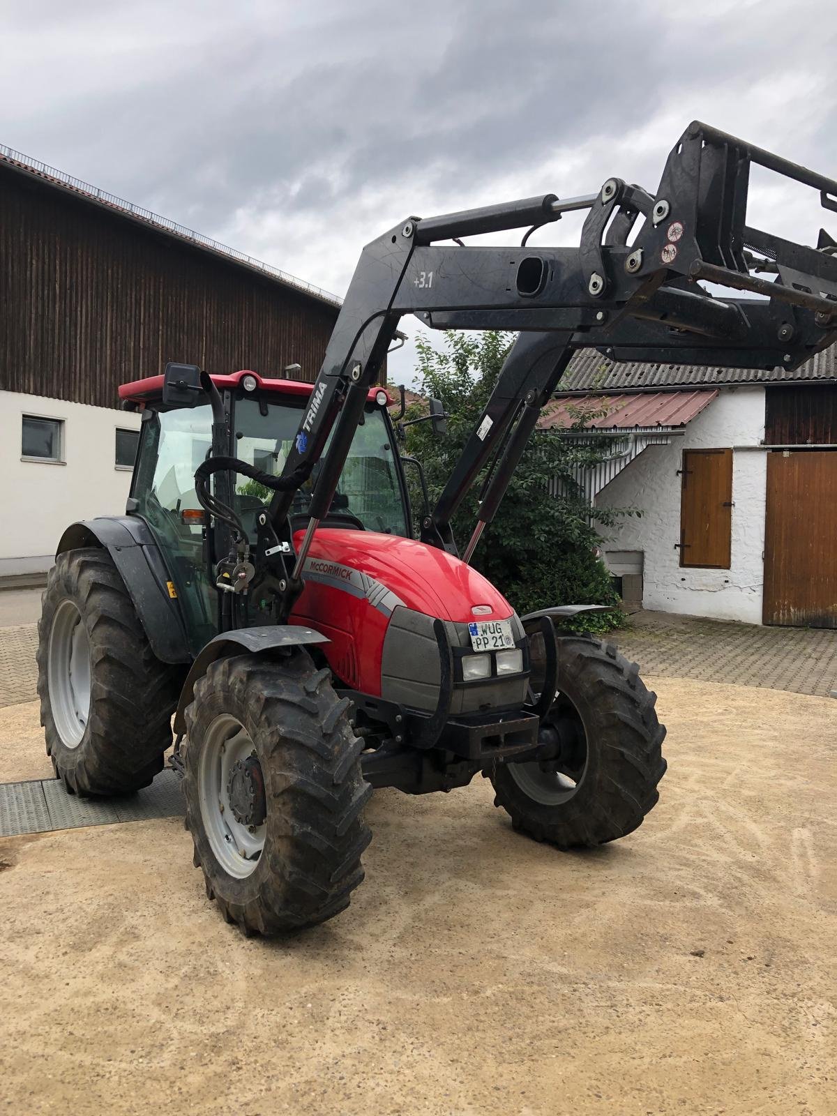 Traktor Türe ait McCormick C 105 max, Gebrauchtmaschine içinde Burgsalach (resim 2)