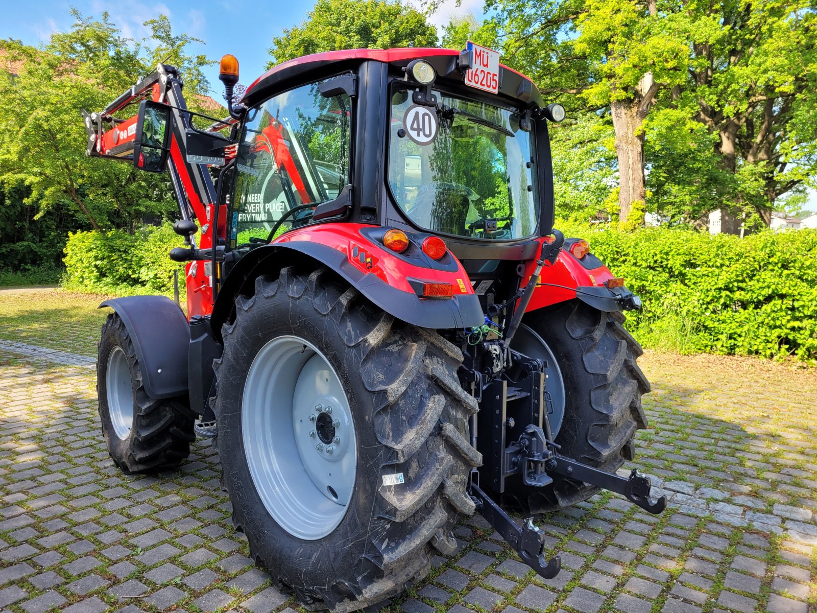 Traktor del tipo McCormick X5.085, Neumaschine en Schwindegg (Imagen 9)