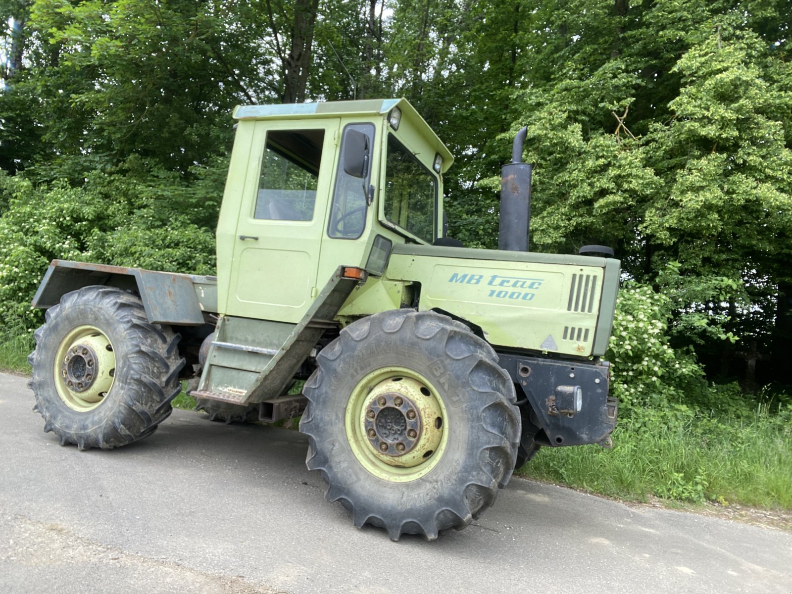 Traktor van het type Mercedes-Benz MB-Trac 1000 Turbo, Gebrauchtmaschine in Geisenfeld (Foto 5)