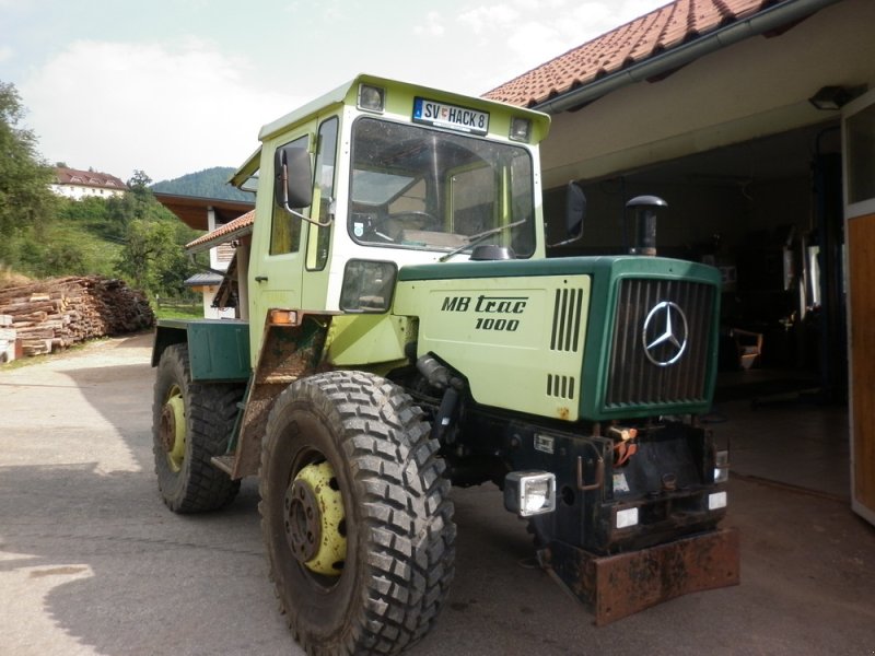 Traktor of the type Mercedes-Benz MB-Trac 1000 Turbo, Gebrauchtmaschine in Eberstein (Picture 1)