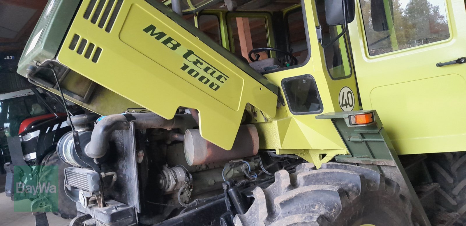 Traktor van het type Mercedes-Benz MB-Trac 1000, Gebrauchtmaschine in Ansbach (Foto 6)