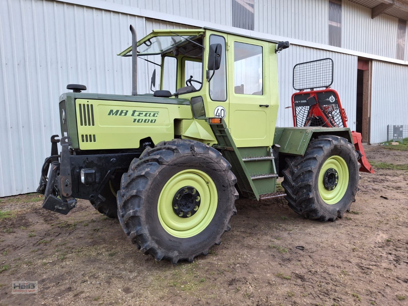 Traktor des Typs Mercedes-Benz MB-Trac 1000, Gebrauchtmaschine in Merkendorf (Bild 1)