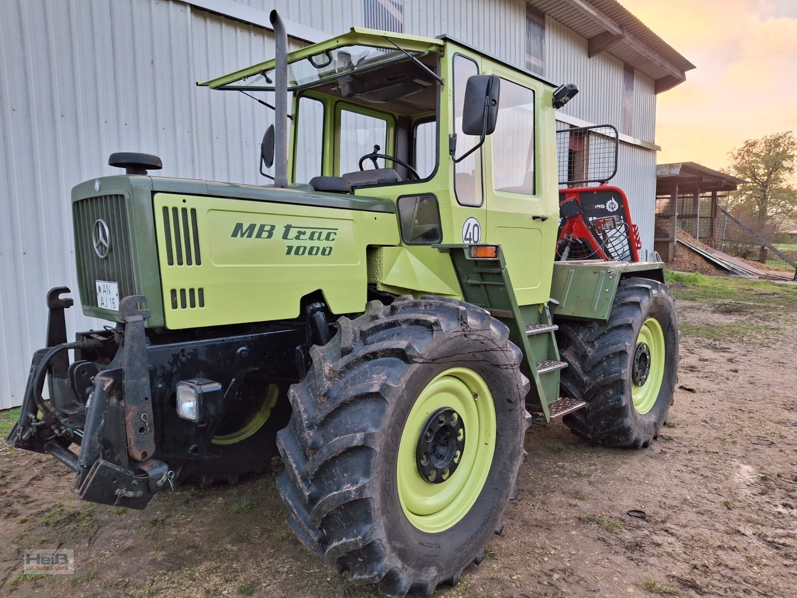 Traktor des Typs Mercedes-Benz MB-Trac 1000, Gebrauchtmaschine in Merkendorf (Bild 2)