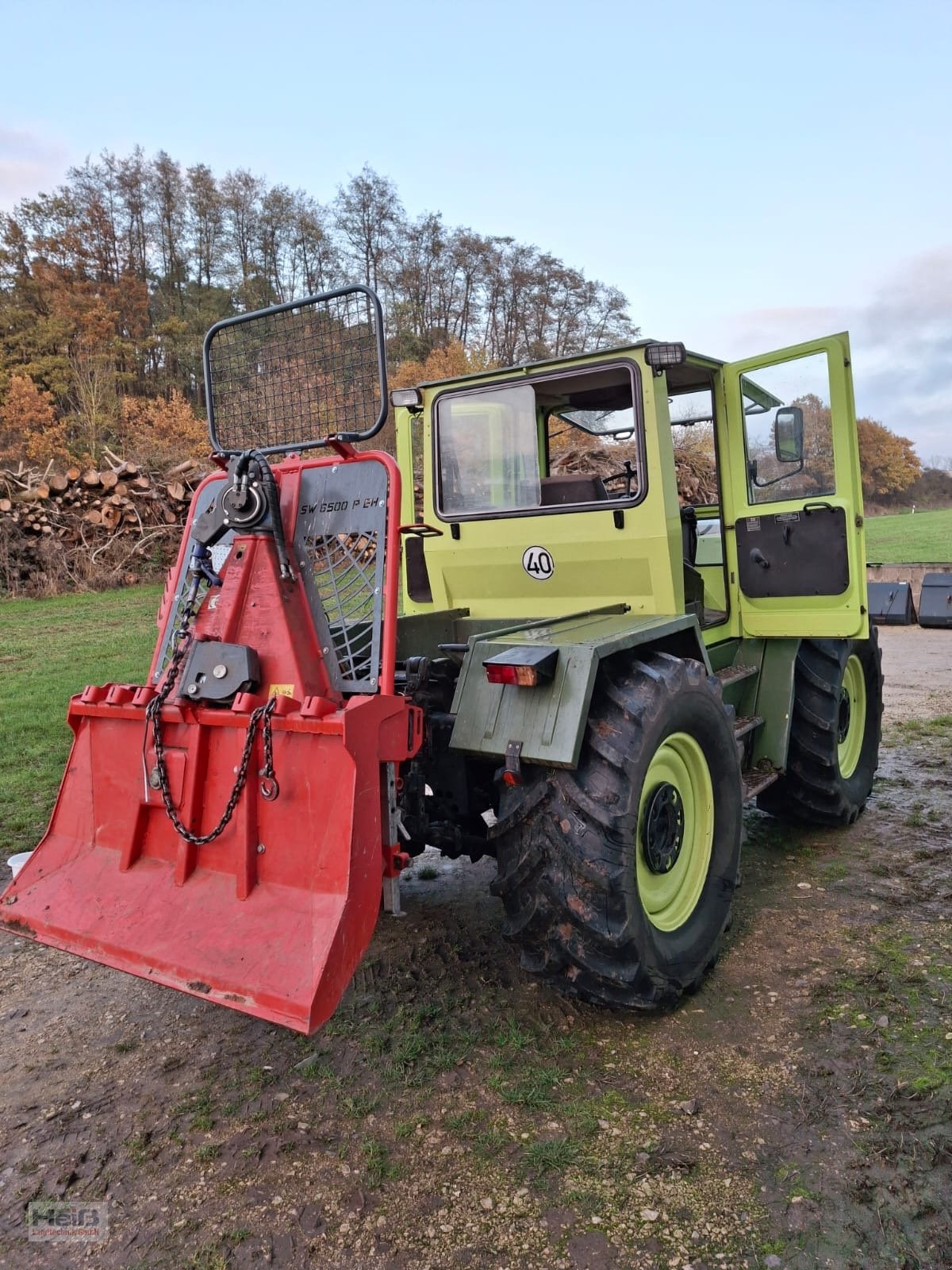 Traktor des Typs Mercedes-Benz MB-Trac 1000, Gebrauchtmaschine in Merkendorf (Bild 3)