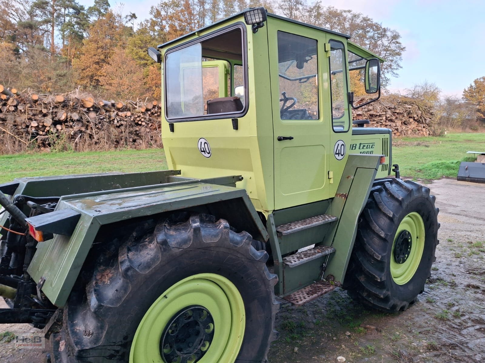 Traktor des Typs Mercedes-Benz MB-Trac 1000, Gebrauchtmaschine in Merkendorf (Bild 4)