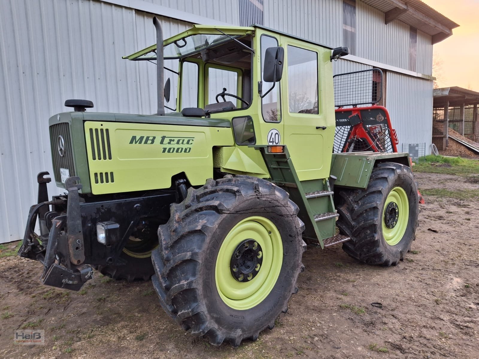 Traktor des Typs Mercedes-Benz MB-Trac 1000, Gebrauchtmaschine in Merkendorf (Bild 18)