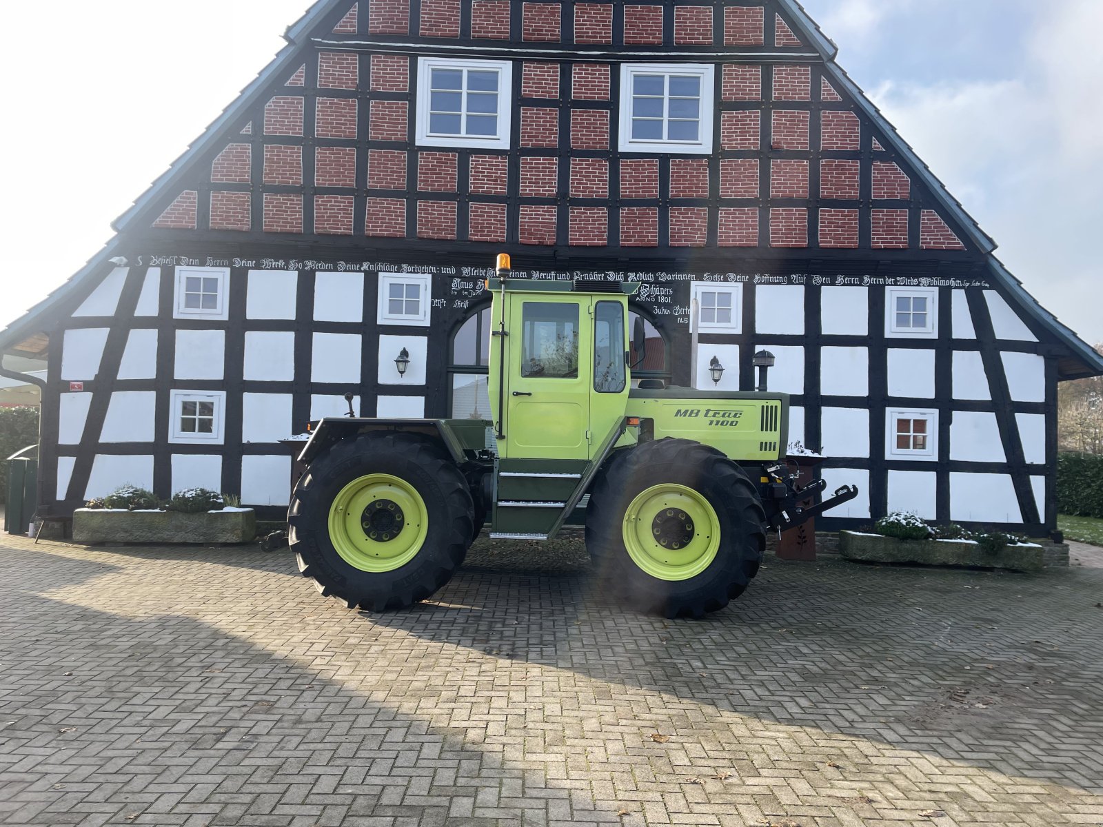 Traktor typu Mercedes-Benz MB-Trac 1100 Turbo, Gebrauchtmaschine v Bohmte (Obrázok 7)