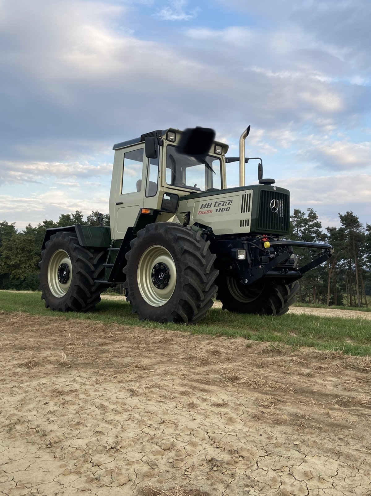 Traktor του τύπου Mercedes-Benz MB-Trac 1100 Turbo, Gebrauchtmaschine σε Rain am Lech (Φωτογραφία 1)