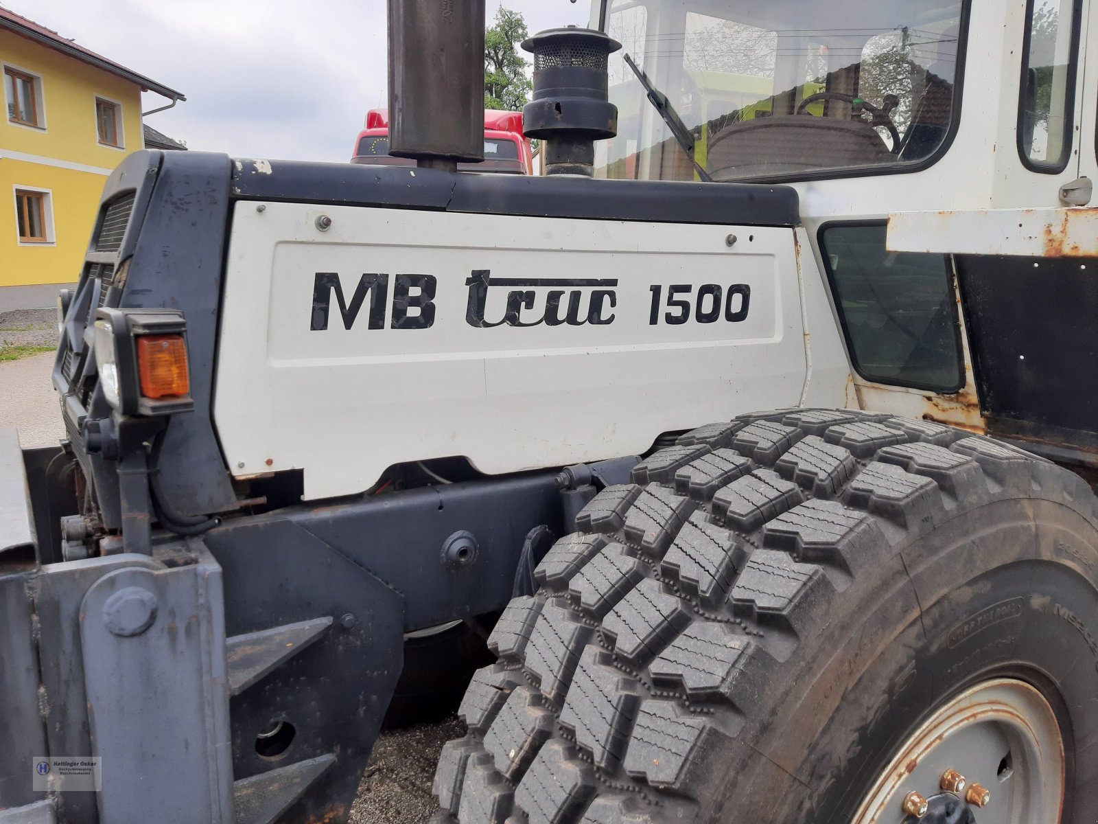 Traktor van het type Mercedes-Benz MB-Trac 1500 Turbo, Gebrauchtmaschine in Aistersheim (Foto 3)