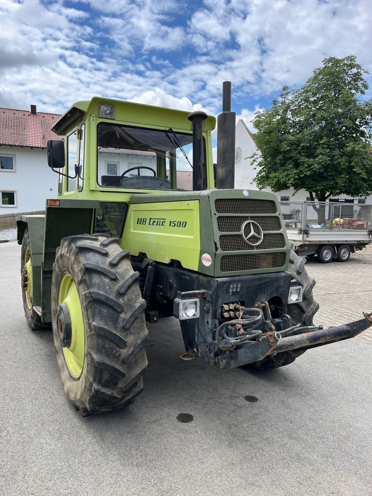 Traktor от тип Mercedes-Benz MB-Trac 1500, Gebrauchtmaschine в Geiselhöring (Снимка 5)