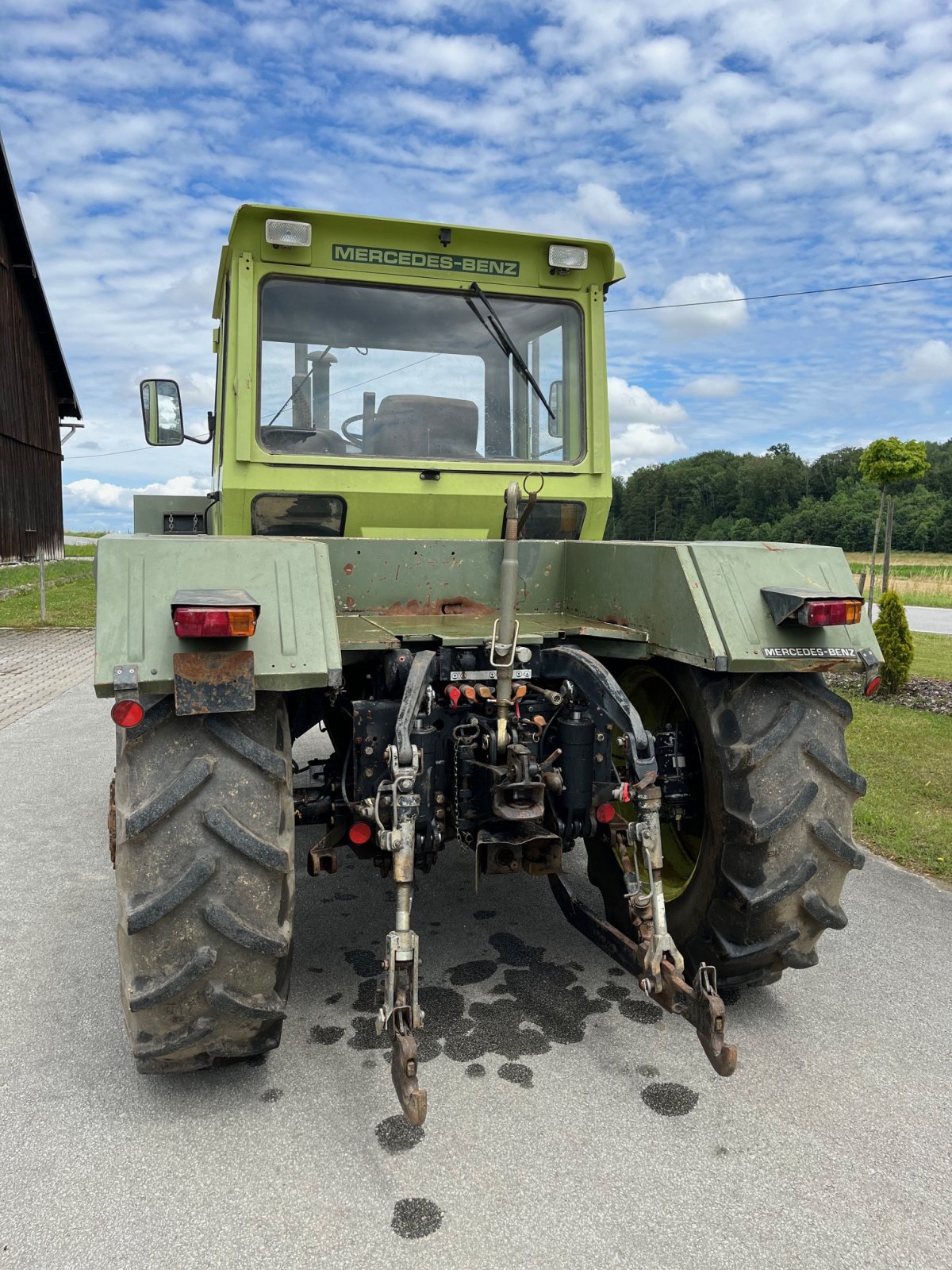 Traktor от тип Mercedes-Benz MB-Trac 1500, Gebrauchtmaschine в Geiselhöring (Снимка 10)