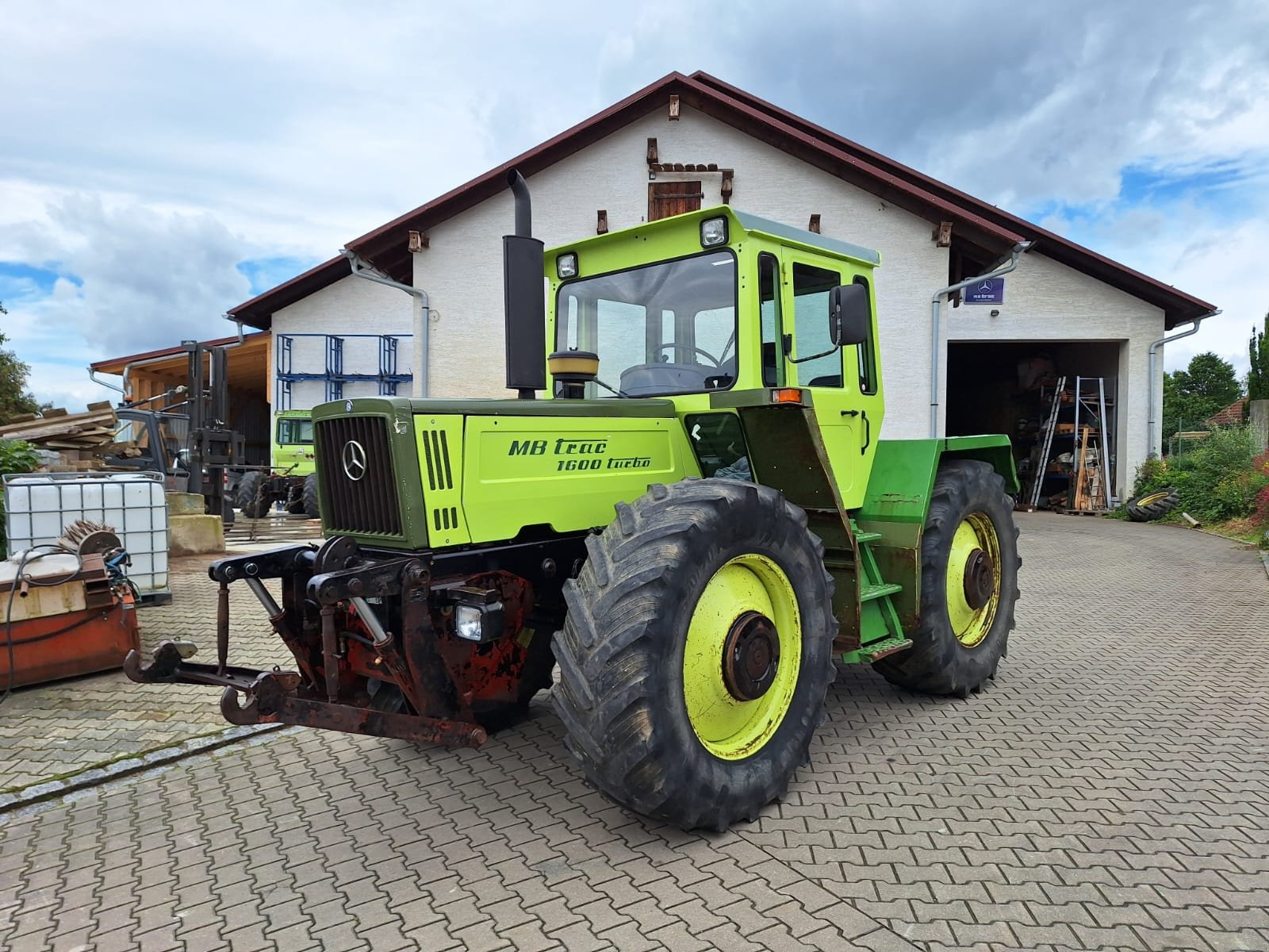 Traktor του τύπου Mercedes-Benz MB-Trac 1600 Turbo, Gebrauchtmaschine σε Bergheim (Φωτογραφία 1)