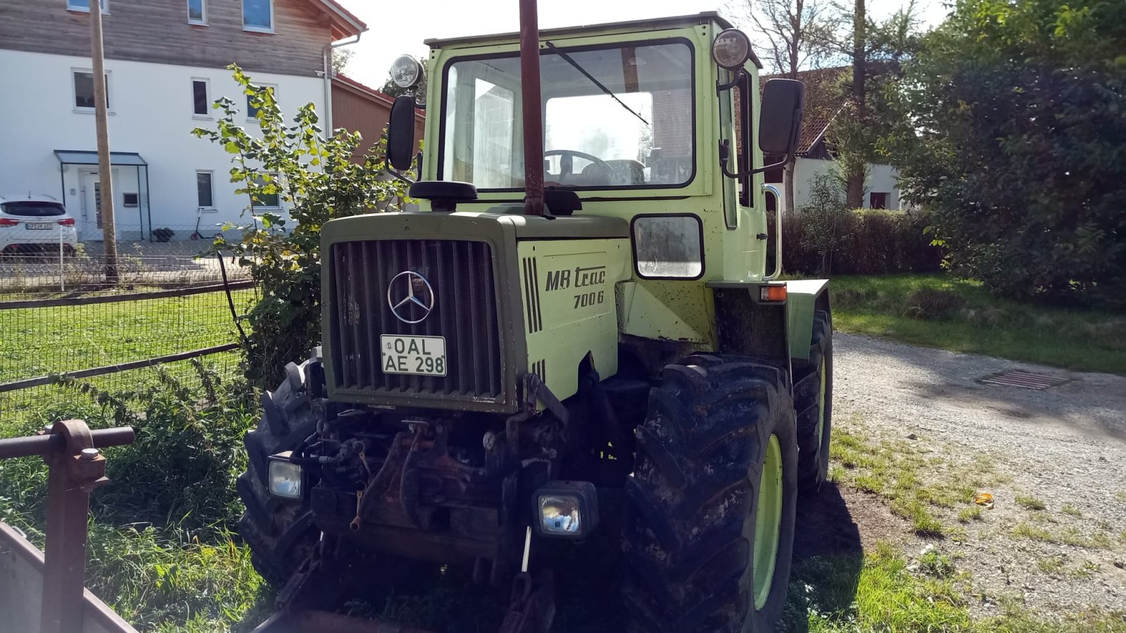 Traktor Türe ait Mercedes-Benz MB-Trac 700 G, Gebrauchtmaschine içinde Günzach (resim 1)