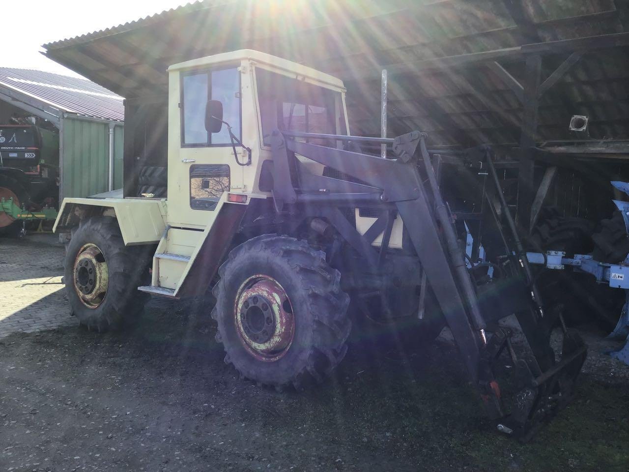 Traktor typu Mercedes-Benz MB-TRAC 800-1, Gebrauchtmaschine v Burgbernheim (Obrázok 1)