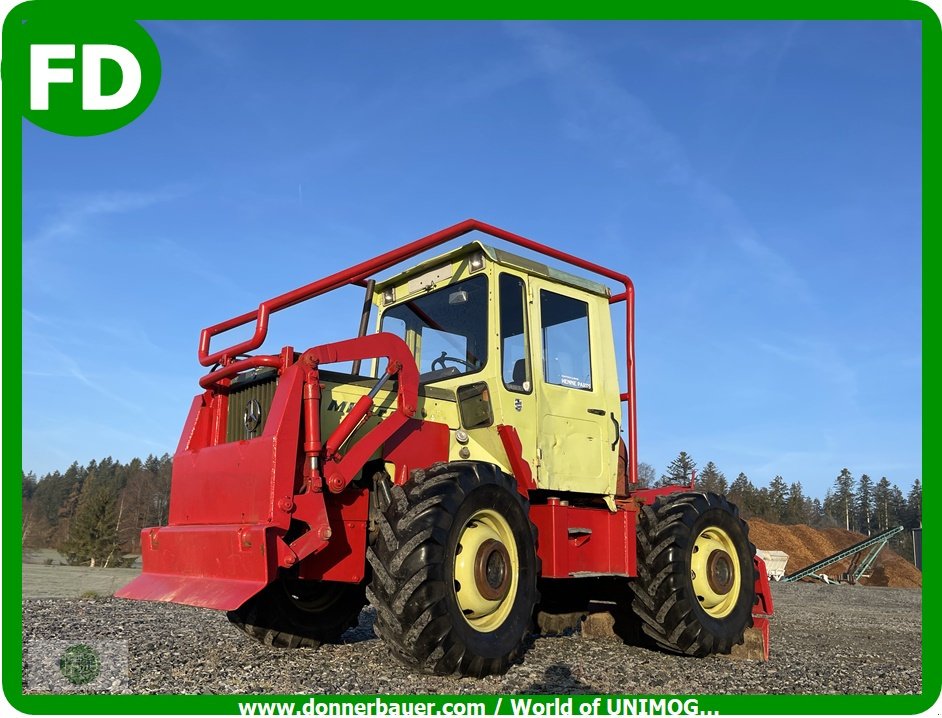 Traktor del tipo Mercedes-Benz MB Trac 800 wie Unimog, Gebrauchtmaschine en Hinterschmiding (Imagen 16)