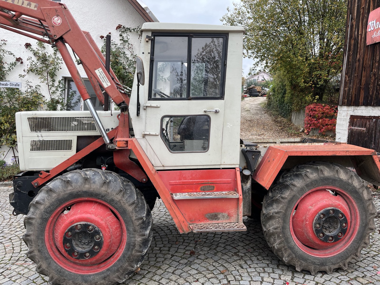 Traktor του τύπου Mercedes-Benz MB-Trac 800, Gebrauchtmaschine σε Schwandorf (Φωτογραφία 4)