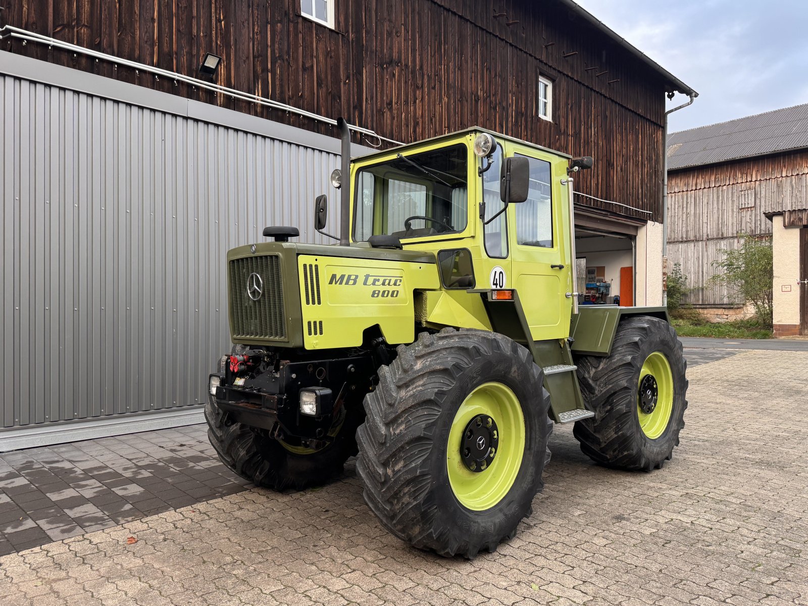 Traktor Türe ait Mercedes-Benz MB-Trac 800, Gebrauchtmaschine içinde Marktredwitz (resim 1)