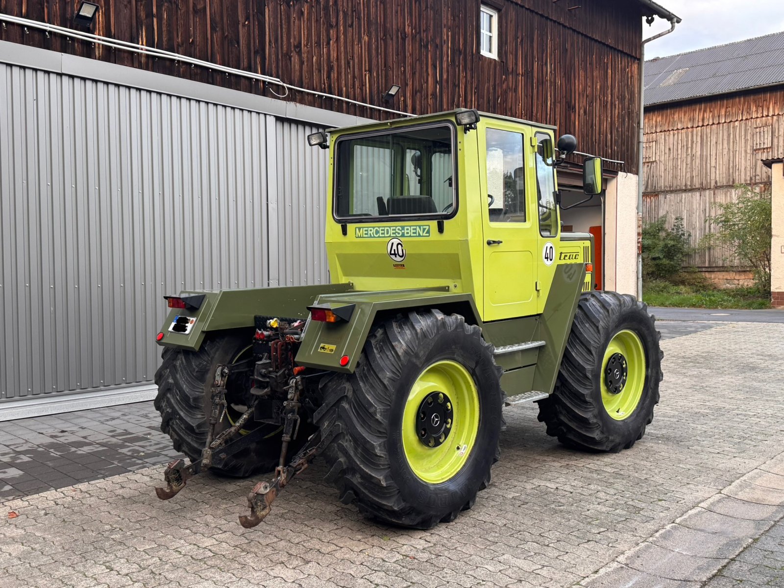 Traktor del tipo Mercedes-Benz MB-Trac 800, Gebrauchtmaschine en Marktredwitz (Imagen 2)