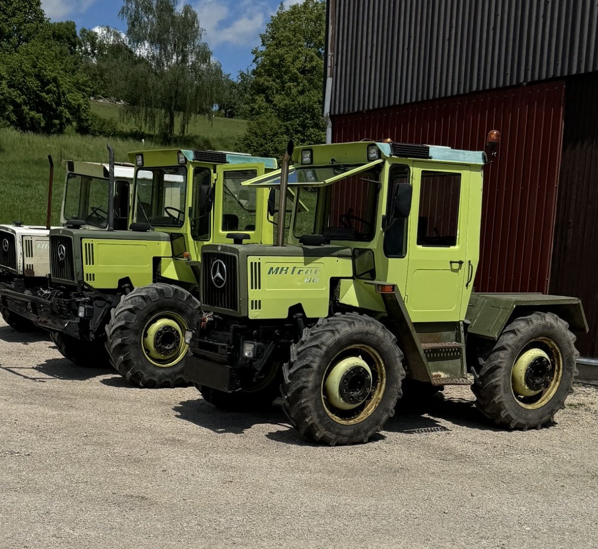 Traktor типа Mercedes-Benz MB-Trac 900, Gebrauchtmaschine в Ehingen (Фотография 3)