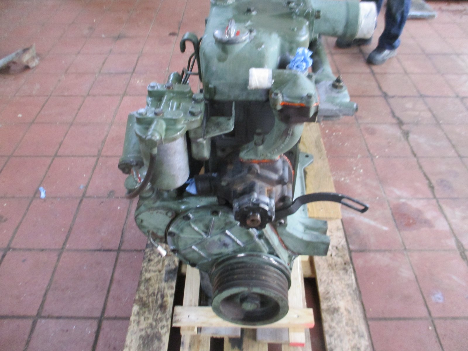 Traktor del tipo Mercedes-Benz MB Trac Motor OM 314 A komplett neu Überholt, Gebrauchtmaschine en Haselbach (Imagen 1)