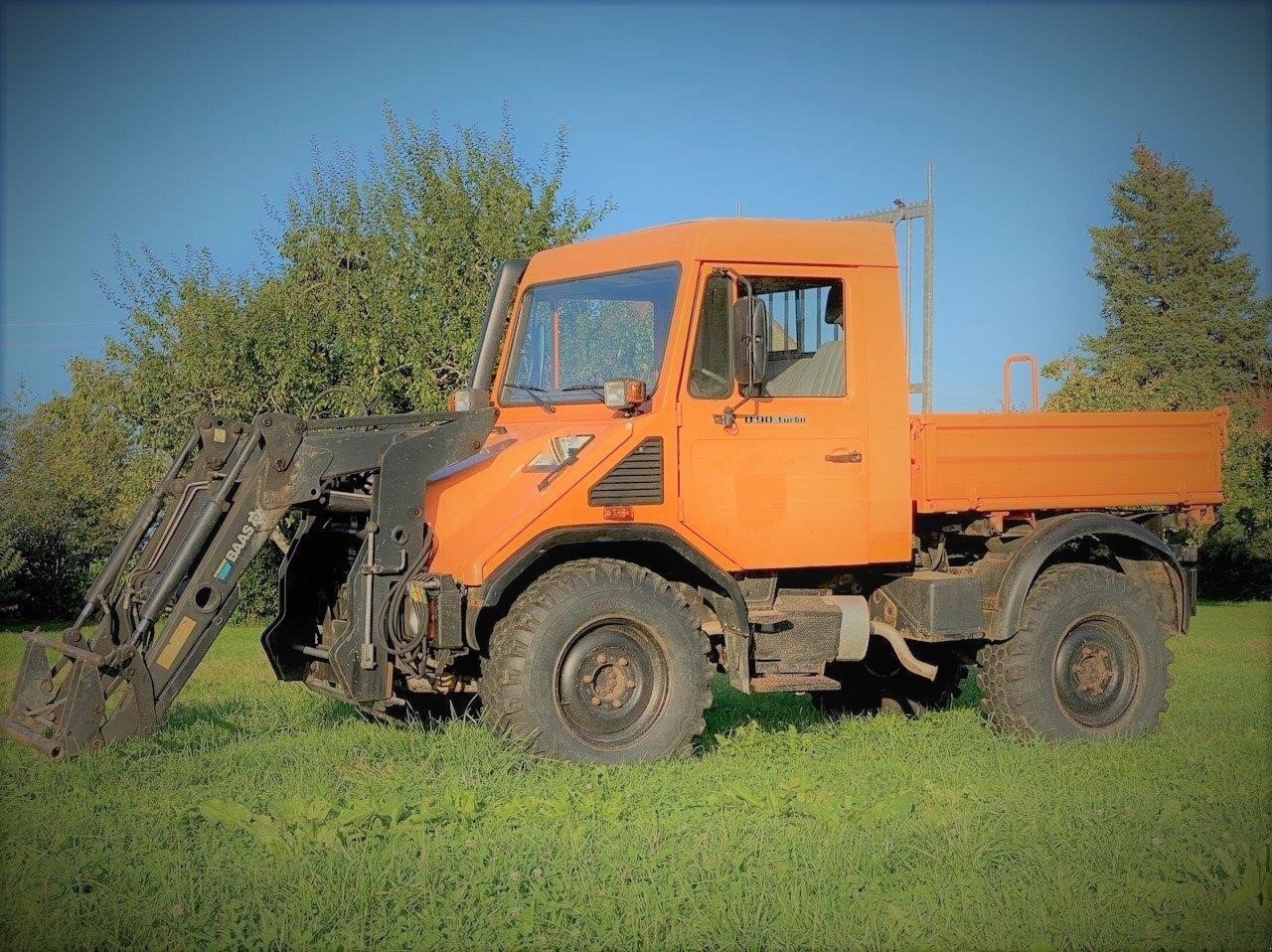 Traktor Türe ait Mercedes-Benz U90, Gebrauchtmaschine içinde Bad Wurzach (resim 9)