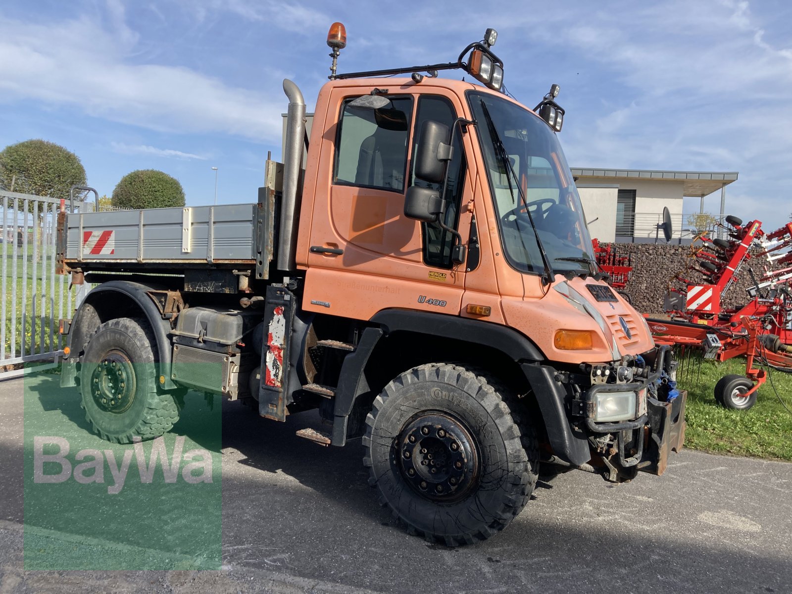 Traktor Türe ait Mercedes-Benz Unimog 405, Gebrauchtmaschine içinde Giebelstadt (resim 11)