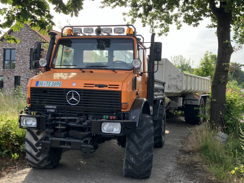 Traktor Türe ait Mercedes-Benz Unimog U 1800, Gebrauchtmaschine içinde Burgdorf (resim 1)