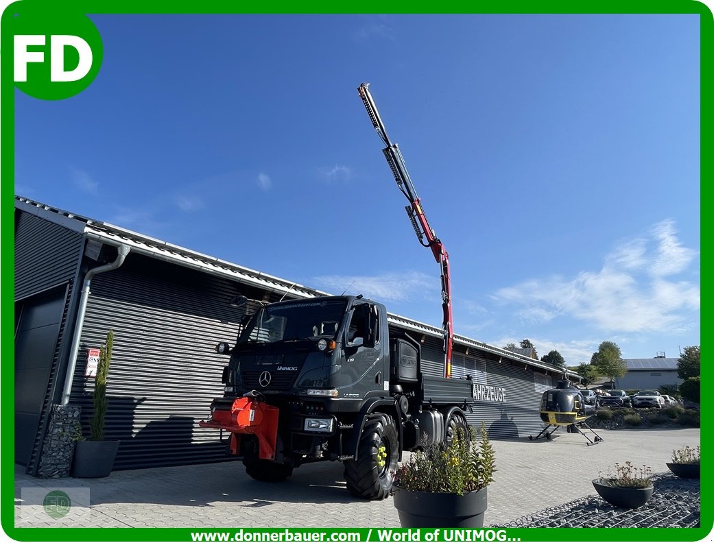 Traktor от тип Mercedes-Benz Unimog U20, 7500 kg, Mini Unimog, Option mit Kran, Agrar , 60 km/h, Gebrauchtmaschine в Hinterschmiding (Снимка 2)