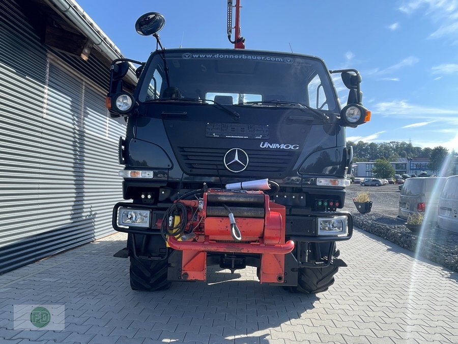 Traktor от тип Mercedes-Benz Unimog U20, 7500 kg, Mini Unimog, Option mit Kran, Agrar , 60 km/h, Gebrauchtmaschine в Hinterschmiding (Снимка 4)