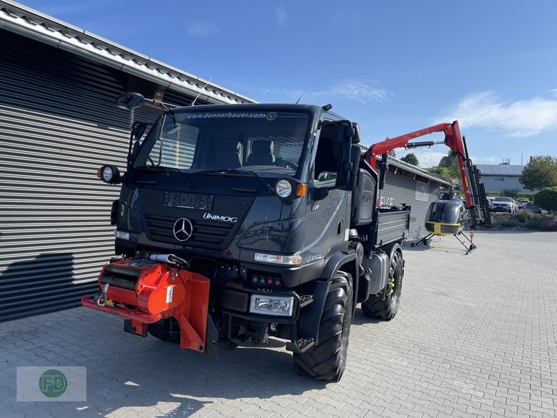 Traktor от тип Mercedes-Benz Unimog U20, 7500 kg, Mini Unimog, Option mit Kran, Agrar , 60 km/h, Gebrauchtmaschine в Hinterschmiding (Снимка 16)