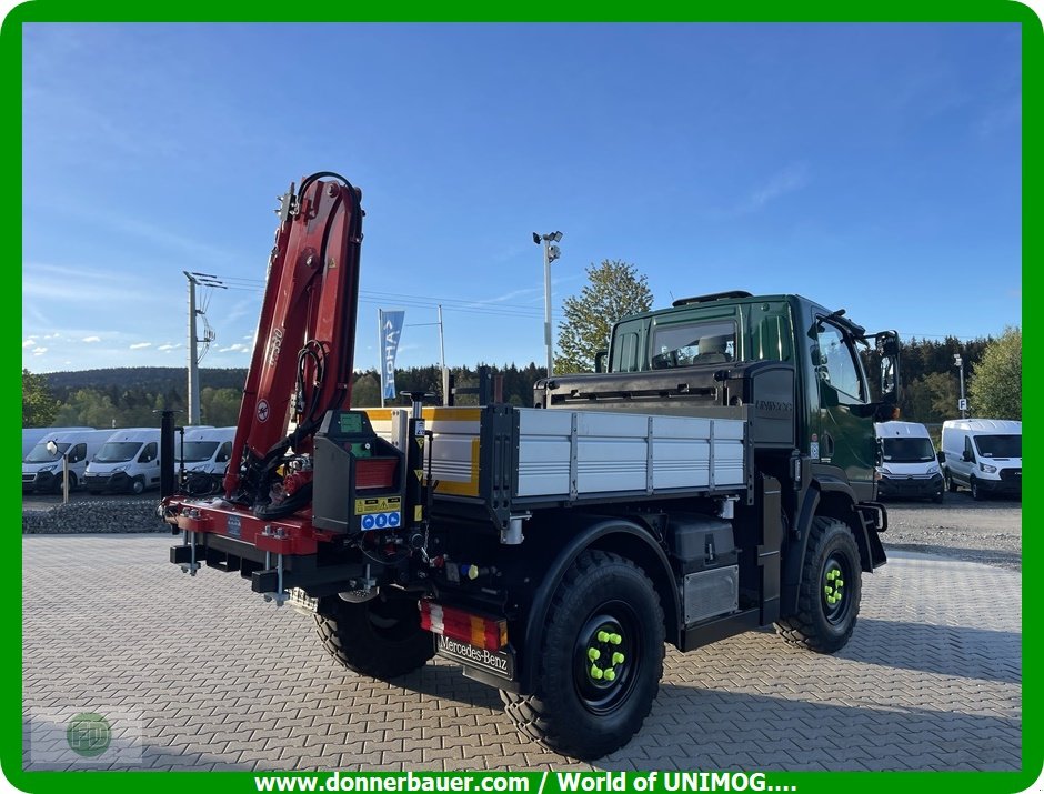 Traktor типа Mercedes-Benz Unimog U20 / klein und wendig / Agrar oder Ladekran / Finanzierung mgl., Gebrauchtmaschine в Hinterschmiding (Фотография 2)