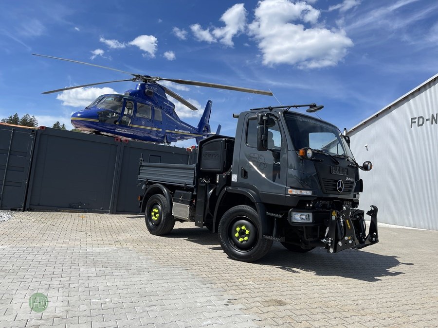 Traktor του τύπου Mercedes-Benz Unimog U20 / klein und wendig / Agrar oder Ladekran / Finanzierung mgl., Gebrauchtmaschine σε Hinterschmiding (Φωτογραφία 3)