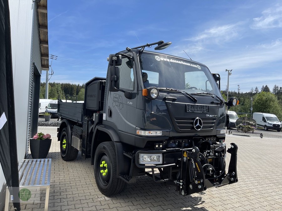 Traktor типа Mercedes-Benz Unimog U20 / klein und wendig / Agrar oder Ladekran / Finanzierung mgl., Gebrauchtmaschine в Hinterschmiding (Фотография 14)