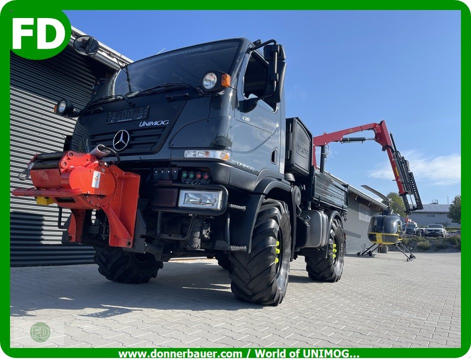 Traktor van het type Mercedes-Benz Unimog U20, Multitalent, 7500 kg, viele Optionen mgl., Gebrauchtmaschine in Hinterschmiding (Foto 1)