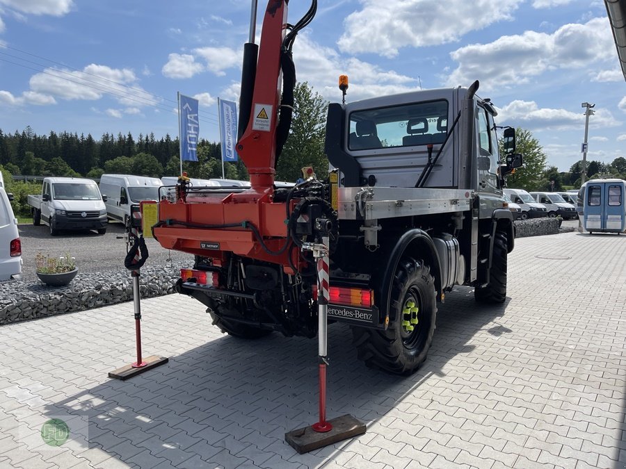 Traktor of the type Mercedes-Benz Unimog U300 Agrar mit Kran , 1a Zustand , Rarität , 7500 kg, Gebrauchtmaschine in Hinterschmiding (Picture 11)