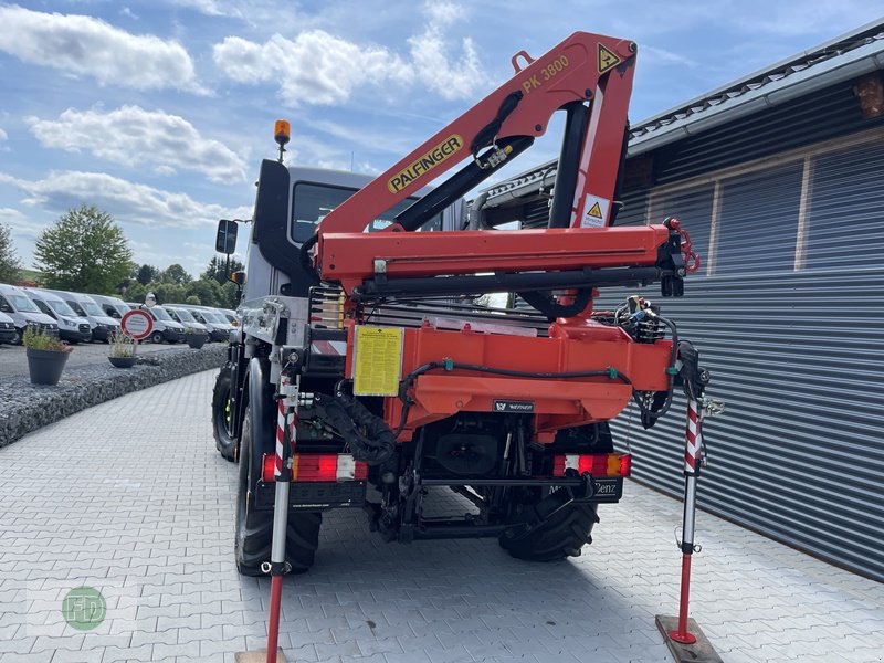 Traktor tip Mercedes-Benz Unimog U300 Agrar mit Kran , 1a Zustand , Rarität , 7500 kg, Gebrauchtmaschine in Hinterschmiding (Poză 14)