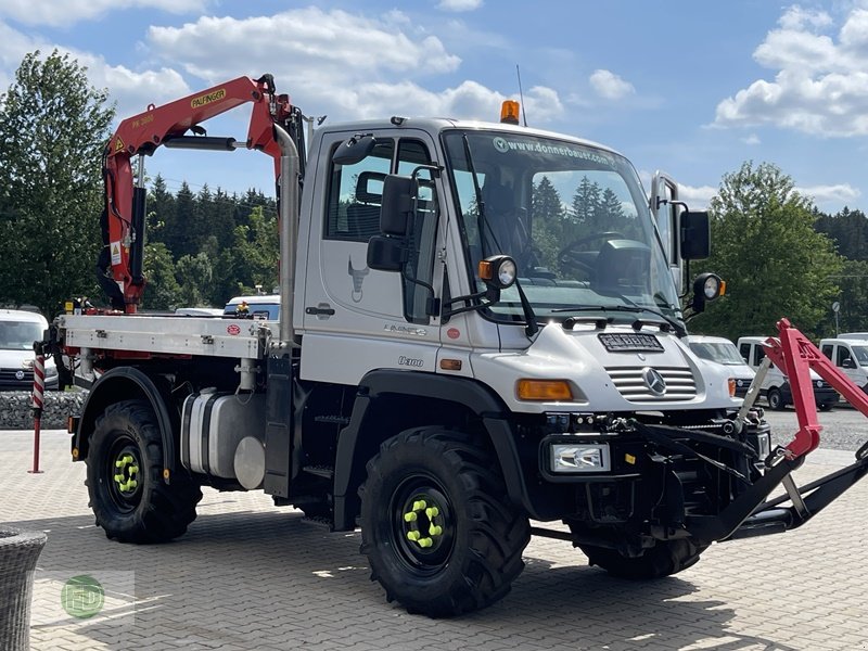 Traktor van het type Mercedes-Benz Unimog U300 Agrar mit Kran , 1a Zustand , Rarität , 7500 kg, Gebrauchtmaschine in Hinterschmiding (Foto 18)